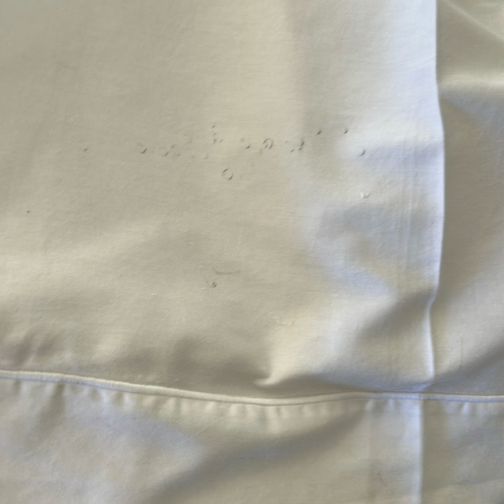 Yves Delorme White Queen 3 Panel Bedskirt - Picture 3 of 6